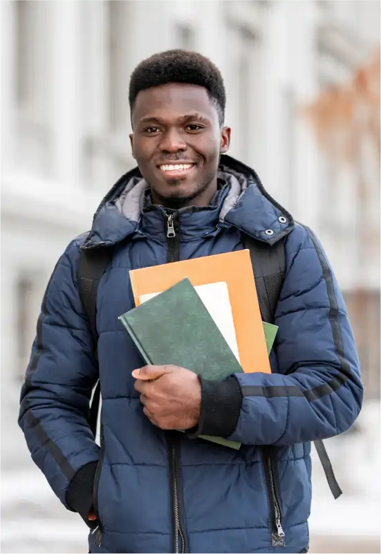 A Hami learner studying